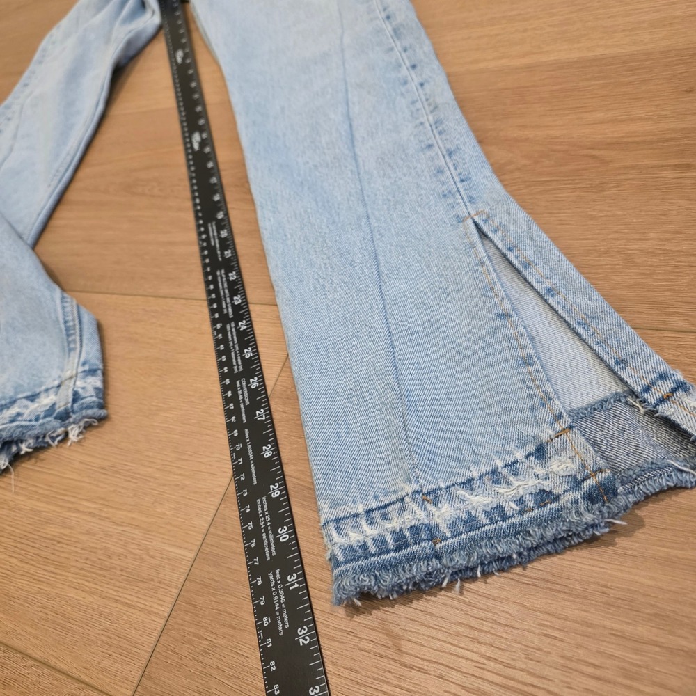 EB Denim Light Blue Straight Leg Jeans - Picture 12 of 15